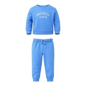 NEW Wonder Nation 2Pc Boy Toddler Set 3T Brooklyn NY Sweatshirt Jogger Outfit